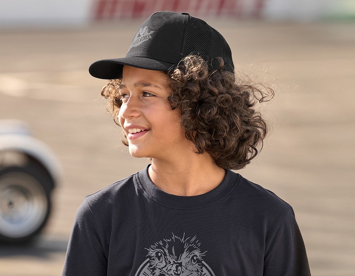 Additional image 2 Cap e.s.iconic works, children's black