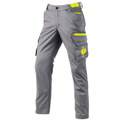 Primary image Cargo trousers e.s.trail basaltgrey/acid yellow