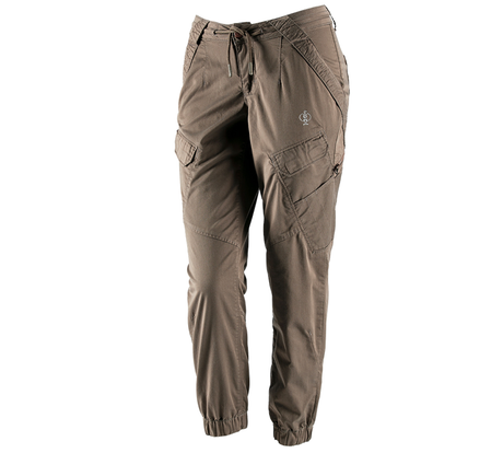 Primary image Cargo trousers e.s. ventura vintage, ladies' umbrabrown
