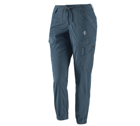 Primary image Cargo trousers e.s. ventura vintage, ladies' ironblue