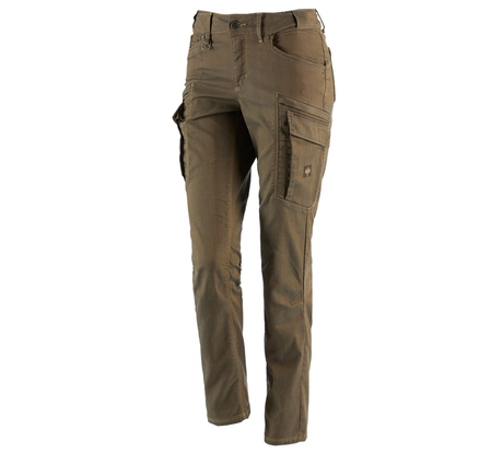 Primary image Cargo trousers e.s.vintage, ladies' sepia