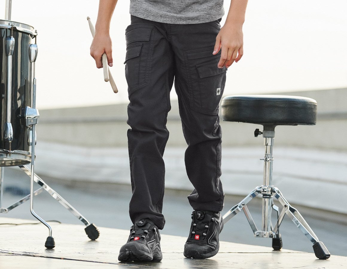 Main action image Cargo trousers e.s.vintage, children's black