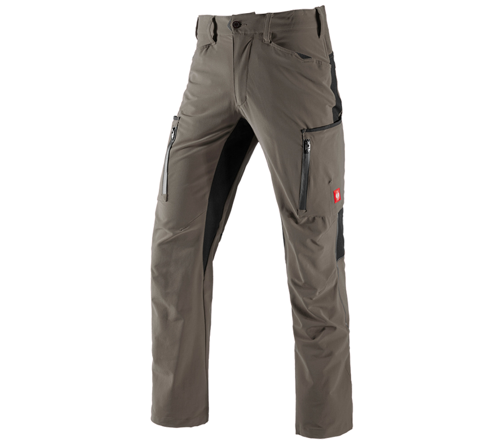 Primary image Cargo trousers e.s.vision stretch, men's stone/black