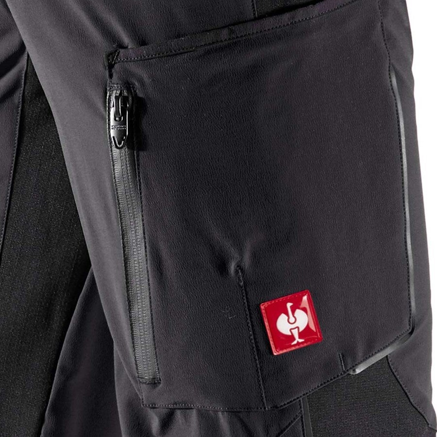 Detailed image Cargo trousers e.s.vision stretch, men's black