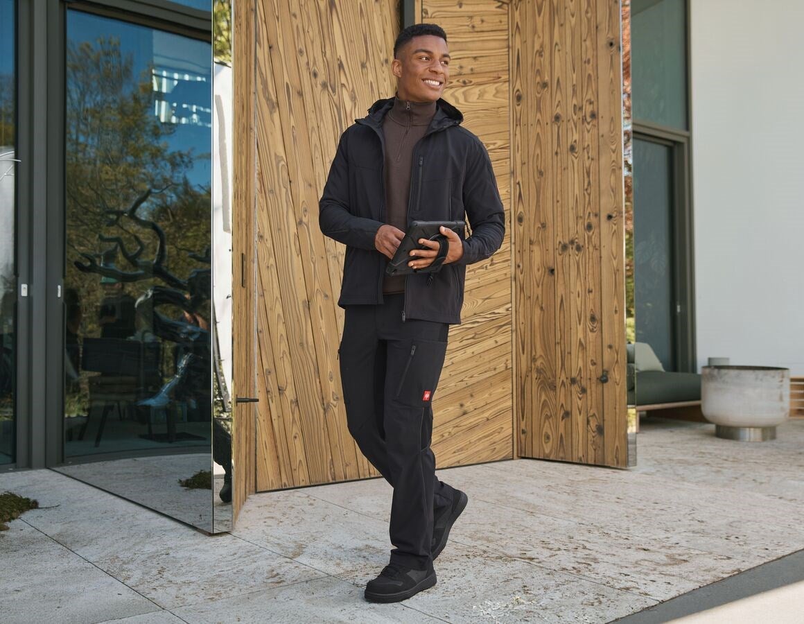 Additional image 2 Cargo trousers e.s.vision stretch, men's black