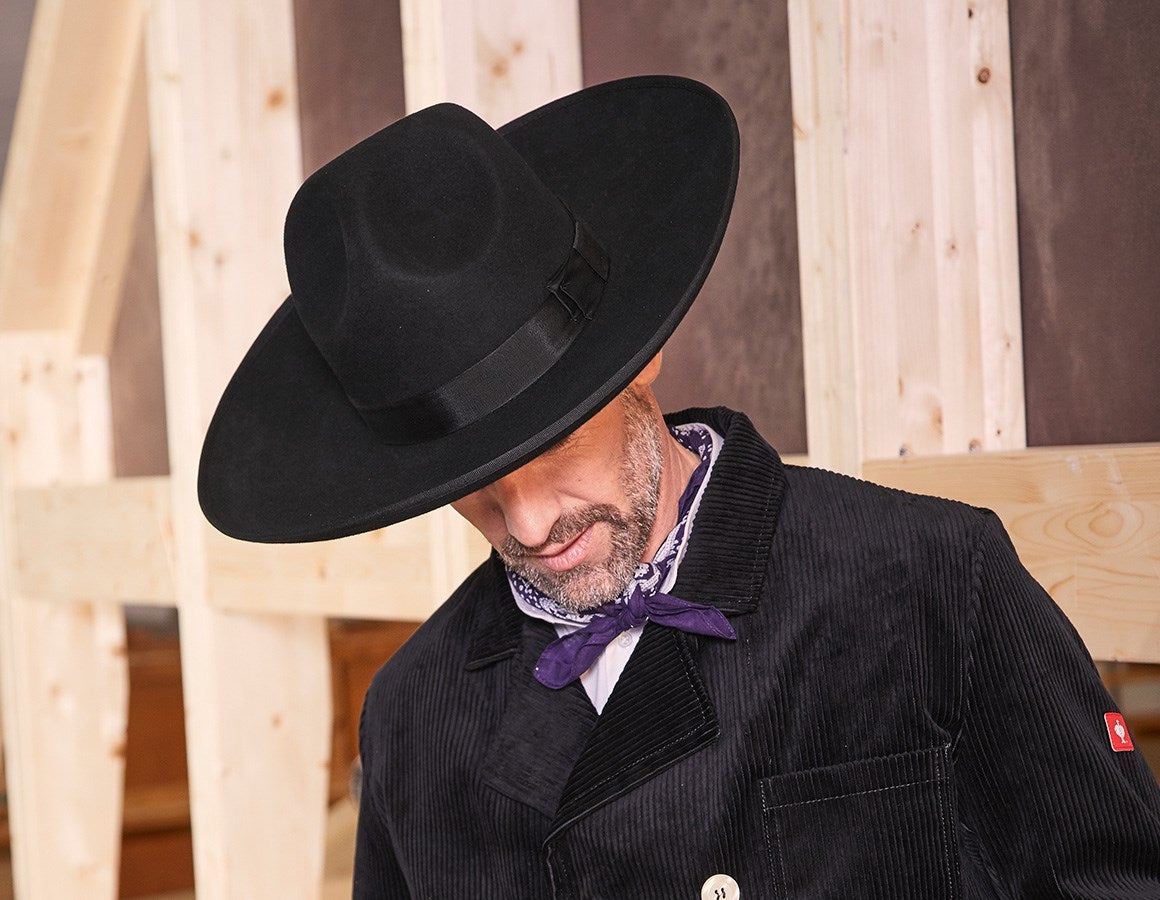 Additional image 1 Roofer and carpenter`s hat black