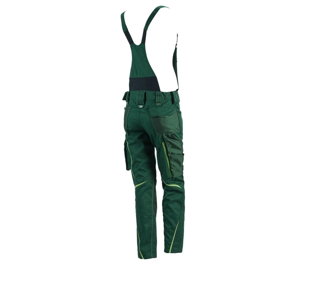 Secondary image Ladies' bib & brace e.s.motion 2020 green/seagreen