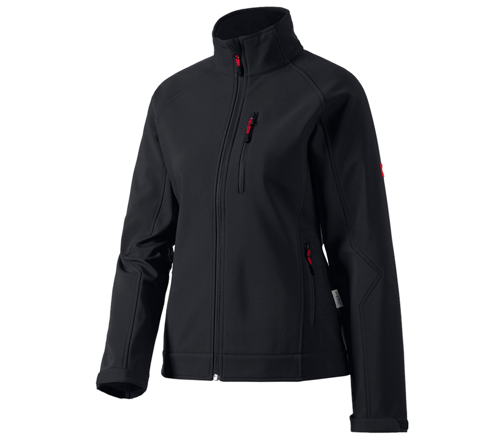 Primary image Ladies' softshell jacket dryplexx® softlight black