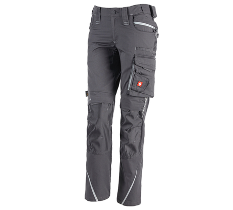 Primary image Ladies' trousers e.s.motion 2020 anthracite/platinum