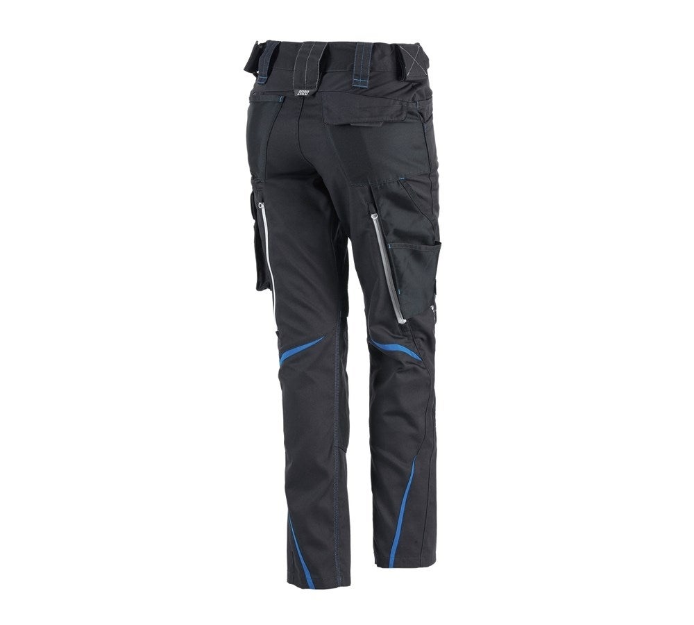 Secondary image Ladies' trousers e.s.motion 2020 graphite/gentianblue