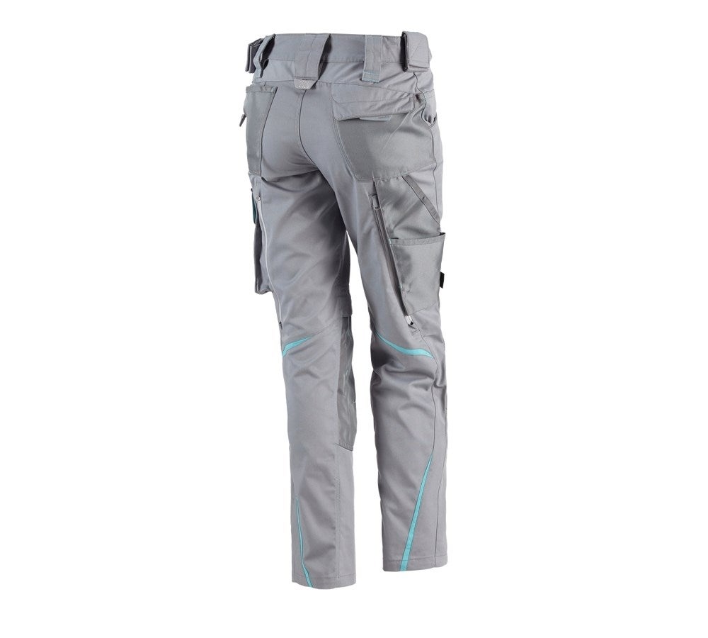 Secondary image Ladies' trousers e.s.motion 2020 platinum/capri