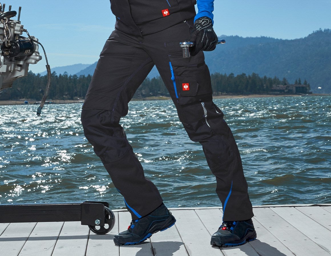 Additional image 1 Ladies' trousers e.s.motion 2020 graphite/gentianblue