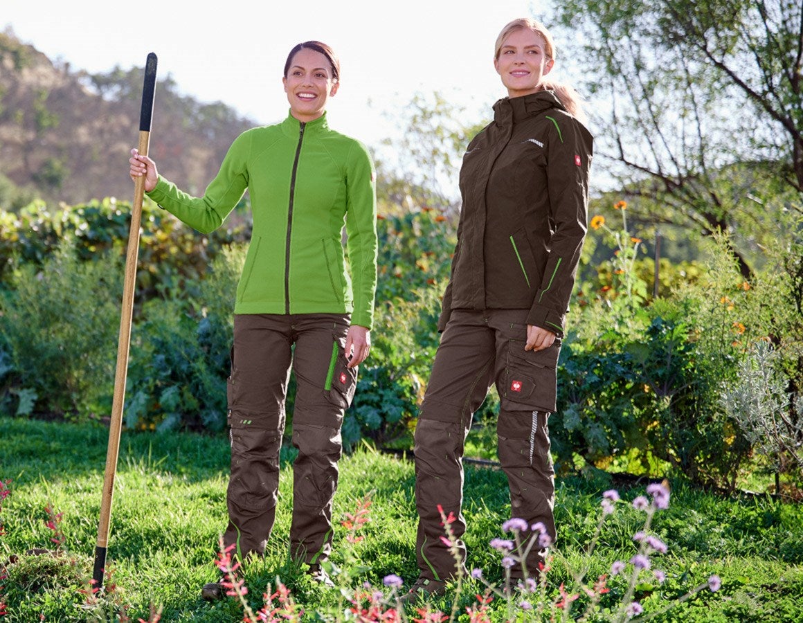 Additional image 1 Ladies' trousers e.s.motion 2020 winter chestnut/seagreen