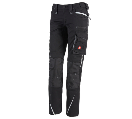 Primary image Ladies' trousers e.s.motion 2020 winter black/platinum