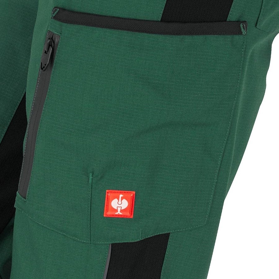 Detailed image Ladies' trousers e.s.vision green/black