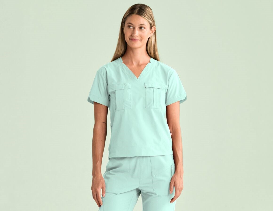 Main action image Double-Pocket Shirt e.s.avida, ladies’ softgreen