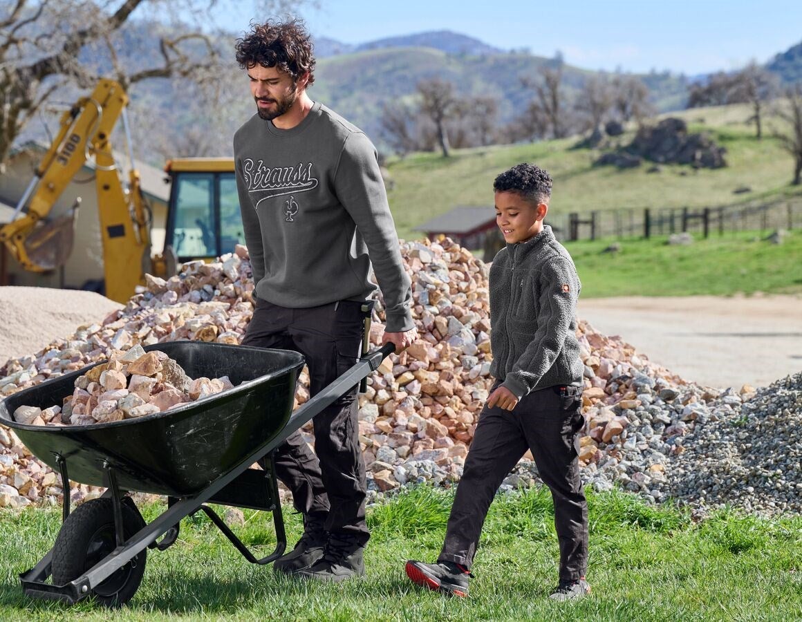 Additional image 2 Double Front trousers e.s.e:pic ripstop,children's black