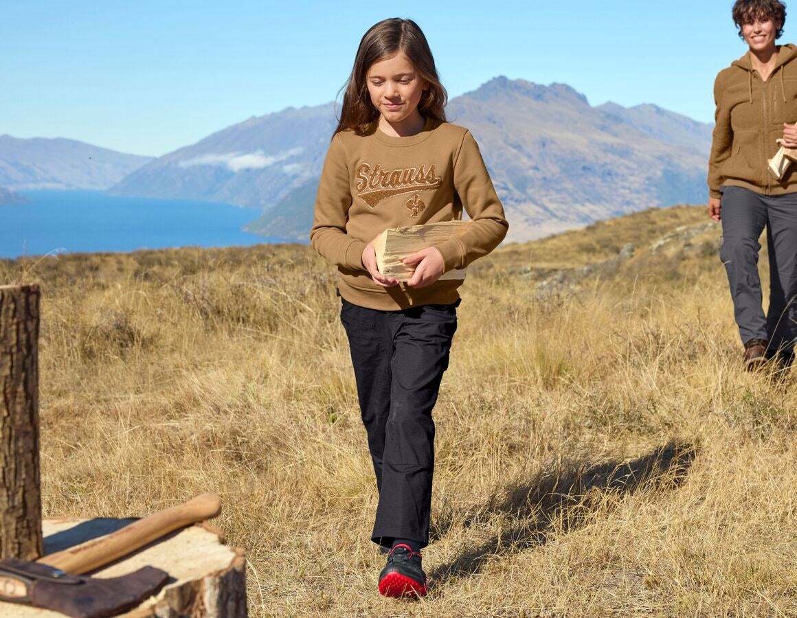 Additional image 3 Double Front trousers e.s.e:pic ripstop,children's black