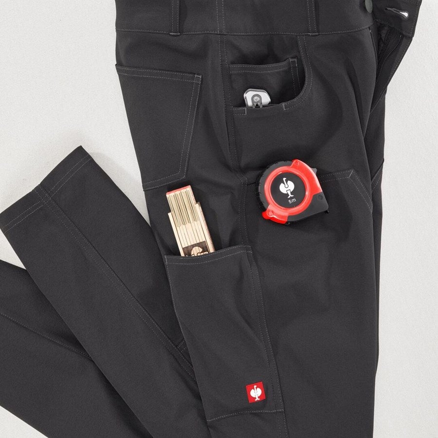 Detailed image Double Front Tights e.s.e:pic, ladies' black