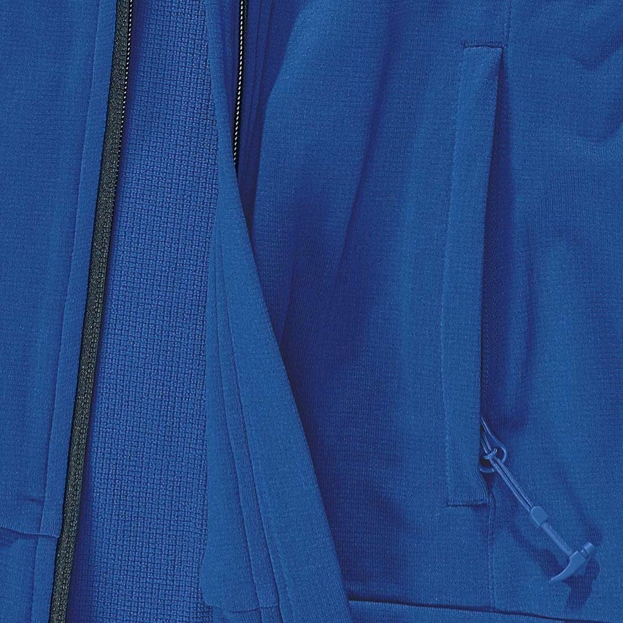 Detailed image FIBERTWIN®clima-pro jacket e.s.motion 2020,ladies' gentianblue/graphite