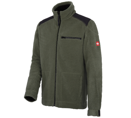 Primary image Faux fur jacket e.s.roughtough  thyme