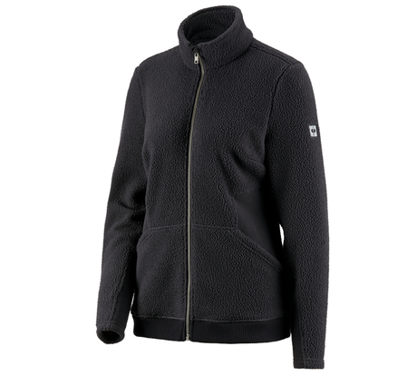 Primary image Faux fur jacket e.s.vintage, ladies' black