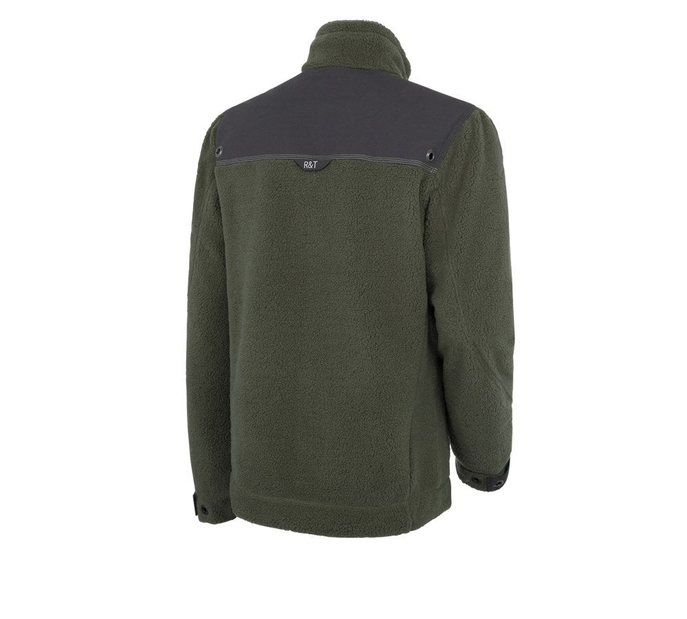 Secondary image Faux fur Troyer e.s.roughtough thyme