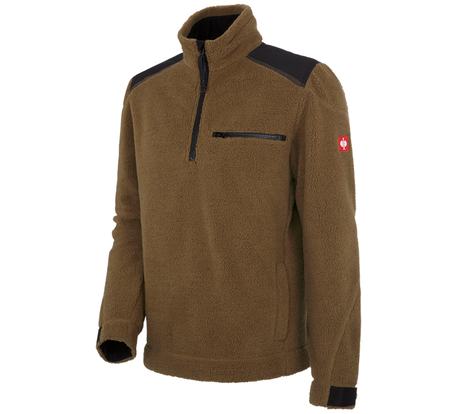 Primary image Faux fur Troyer e.s.roughtough walnut