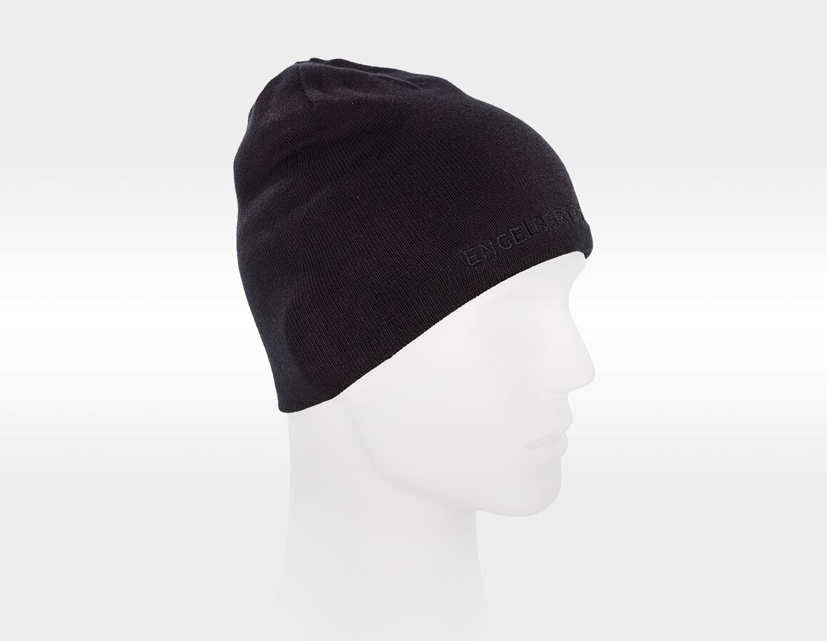 Additional image 4 Fine knit hat e.s.dynashield black