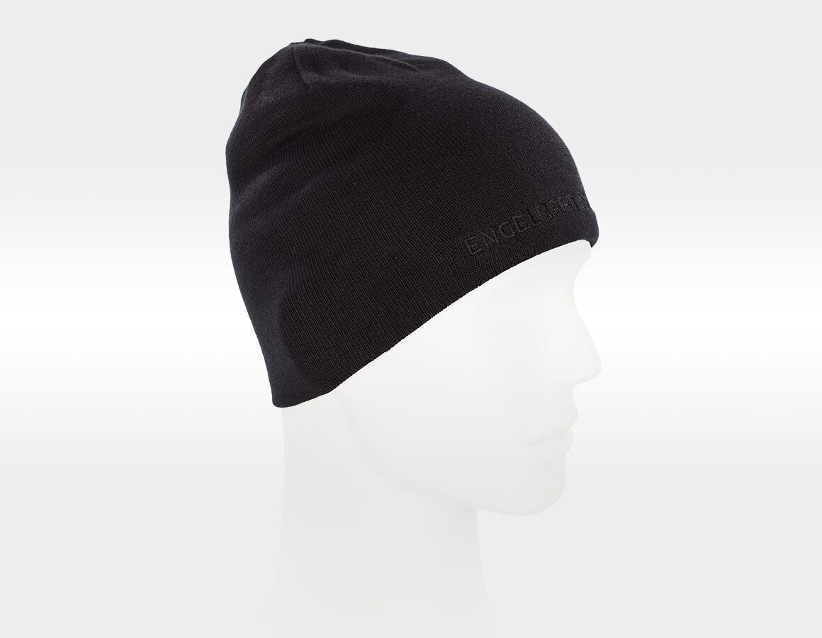 Additional image 4 Fine knit hat e.s.dynashield black