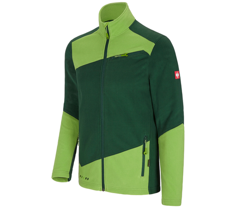 Primary image Fleece jacket e.s.motion 2020 green/seagreen