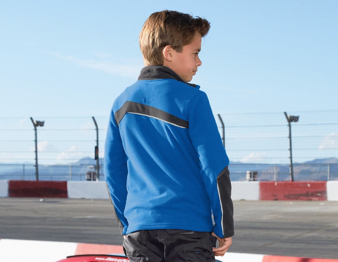 Additional image 1 Fleece jacket e.s.motion 2020, children's gentianblue/graphite