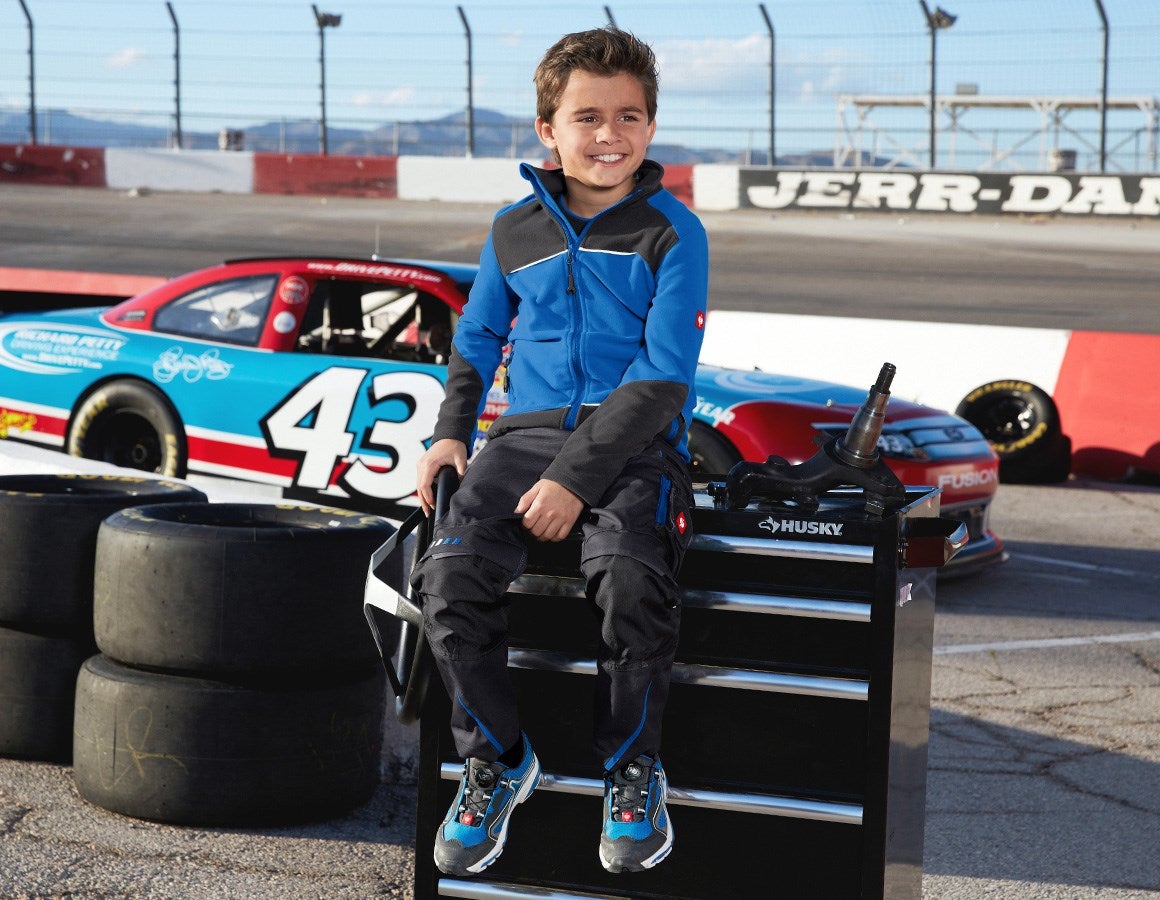 Additional image 3 Fleece jacket e.s.motion 2020, children's gentianblue/graphite