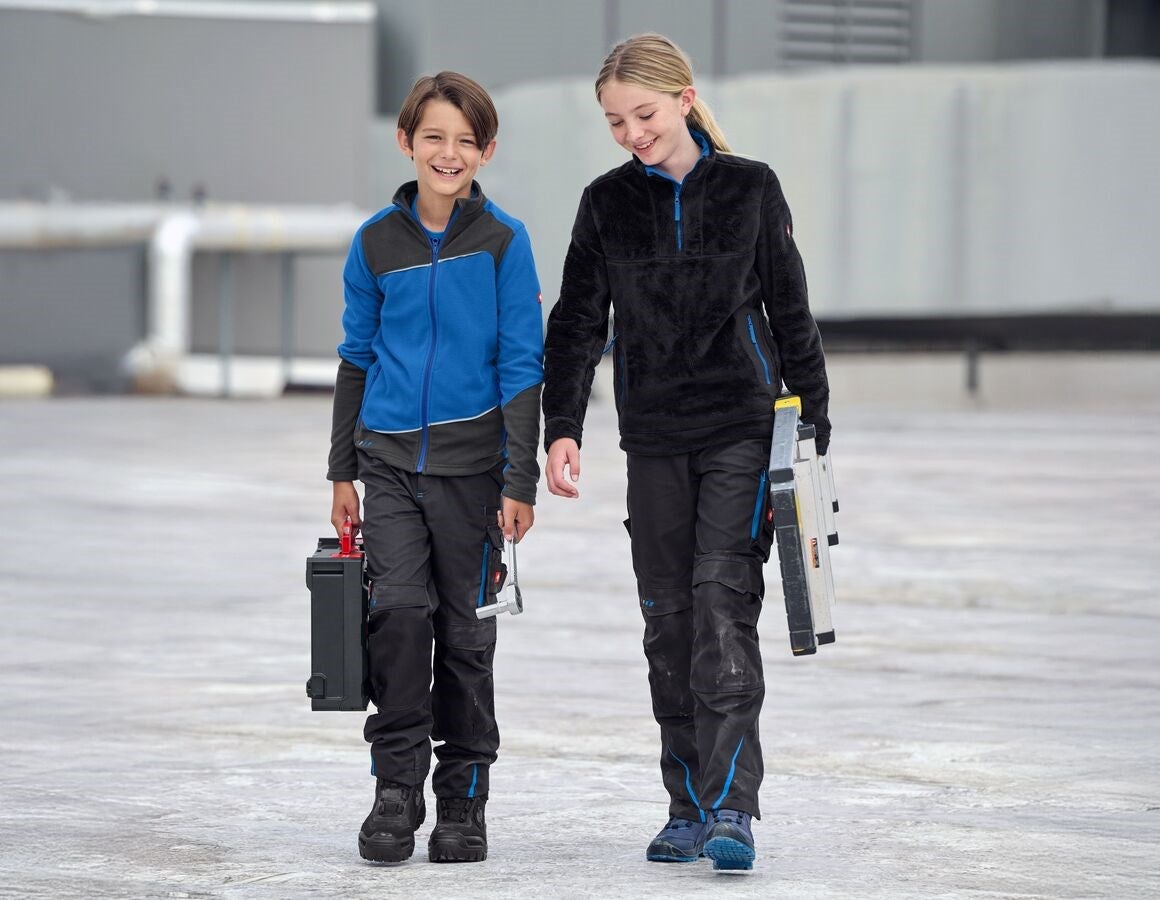 Additional image 2 Fleece jacket e.s.motion 2020, children's gentianblue/graphite