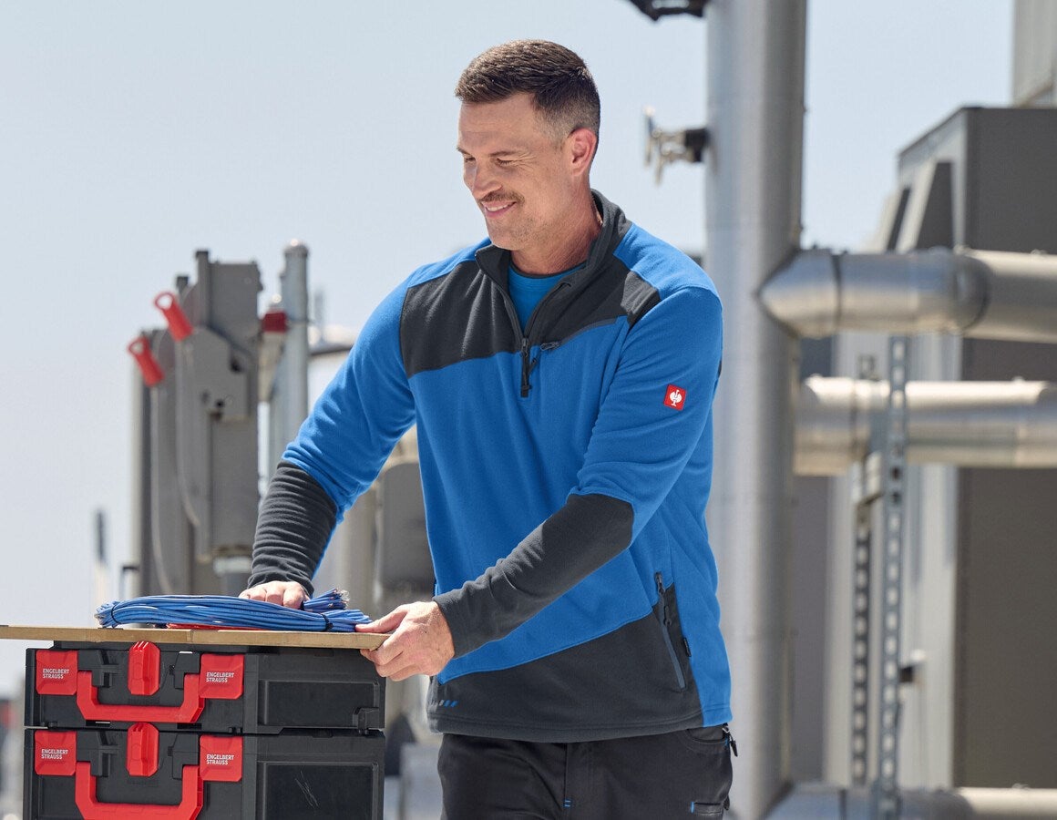 Additional image 1 Fleece troyer e.s.motion 2020 gentianblue/graphite