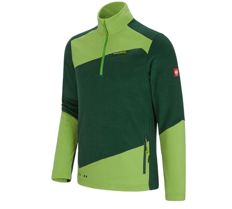 Primary image Fleece troyer e.s.motion 2020 green/seagreen