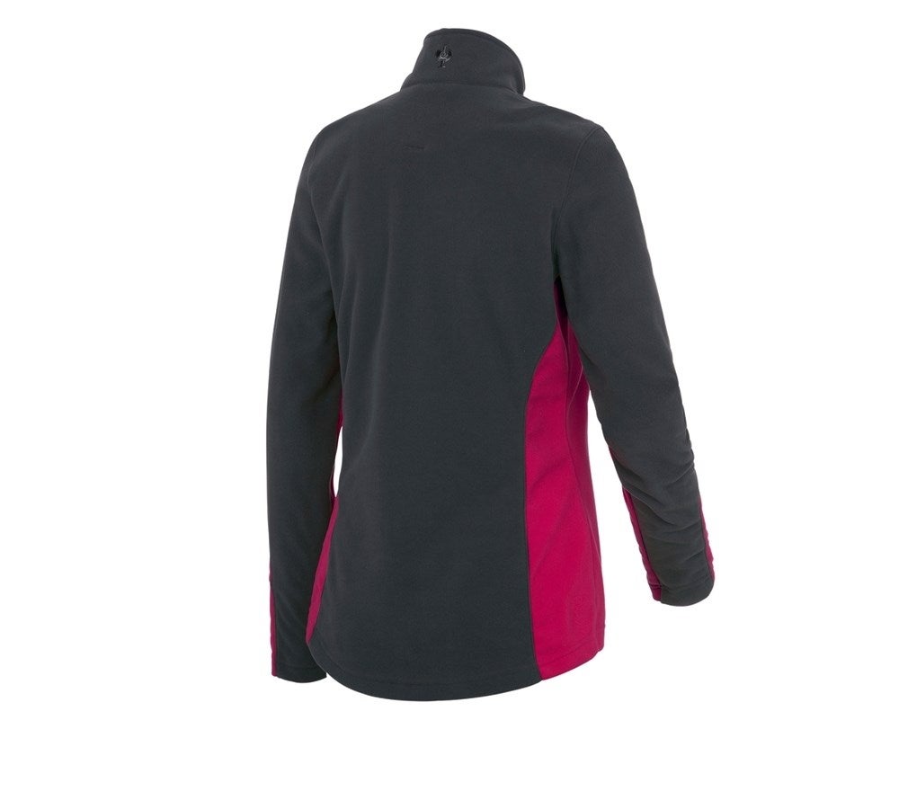 Secondary image Fleece troyer e.s.motion 2020, ladies' berry/graphite