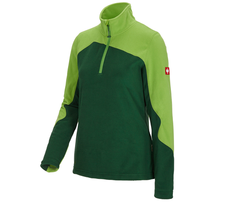 Primary image Fleece troyer e.s.motion 2020, ladies' green/seagreen
