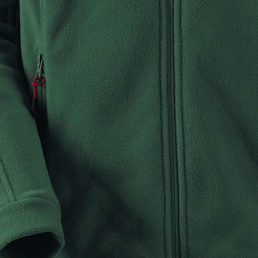 Detailed image Fleece jacket e.s.classic green