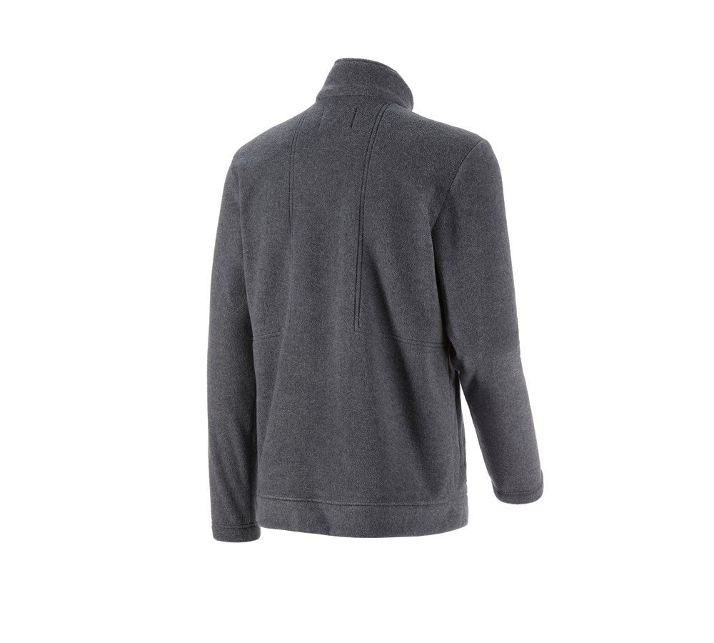 Secondary image Fleece jacket e.s.vintage black melange
