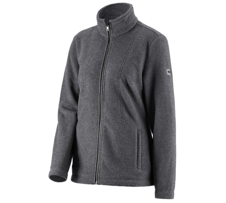 Primary image Fleece jacket e.s.vintage, ladies' black melange