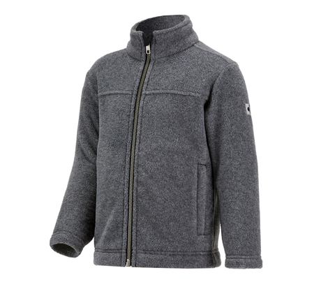Primary image Fleece jacket e.s.vintage, children's black melange