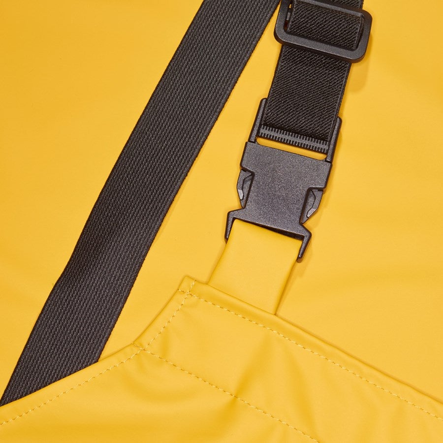 Detailed image Flexi-Stretch bib and brace yellow