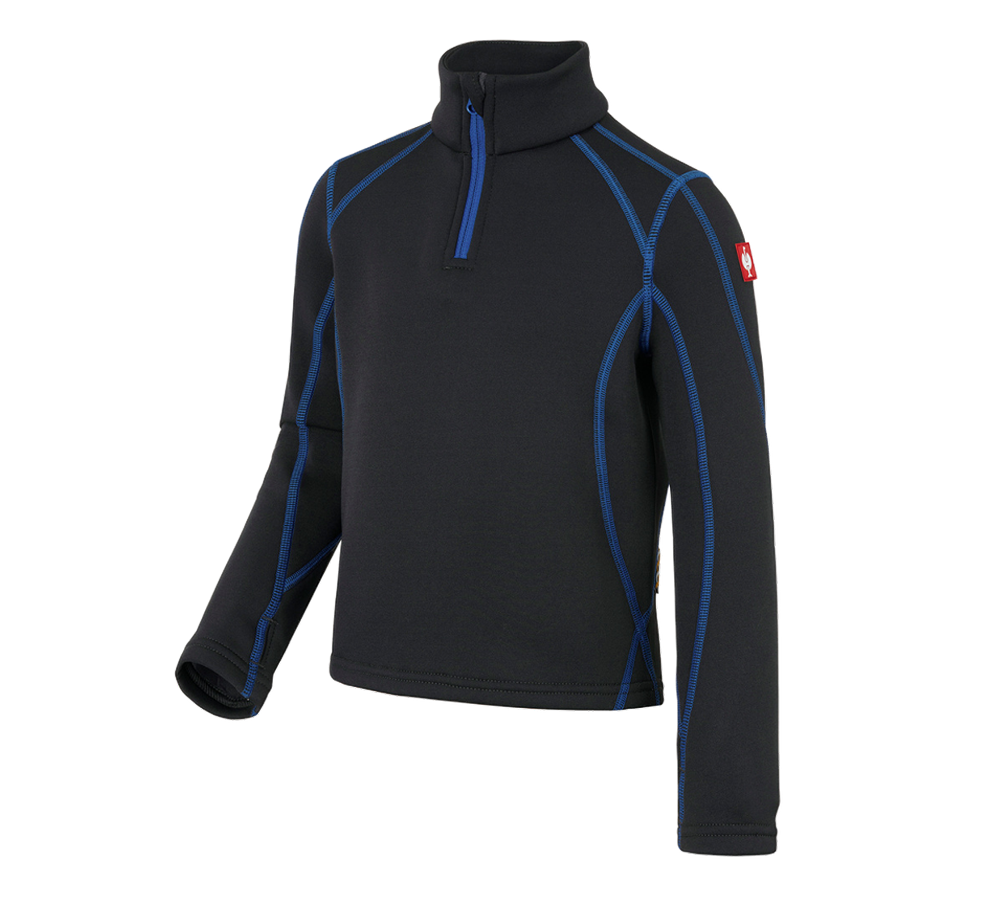 Primary image Funct.Troyer thermo stretch e.s.motion 2020 child. graphite/gentianblue