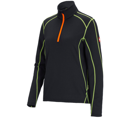 Primary image Funct.-Troyer thermo stretch e.s.motion 2020, la. black/high-vis yellow/high-vis orange