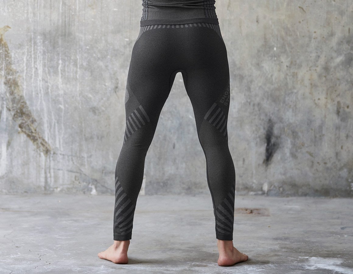 Additional image 3 Functional long-pants e.s.trail seamless-warm black/basaltgrey