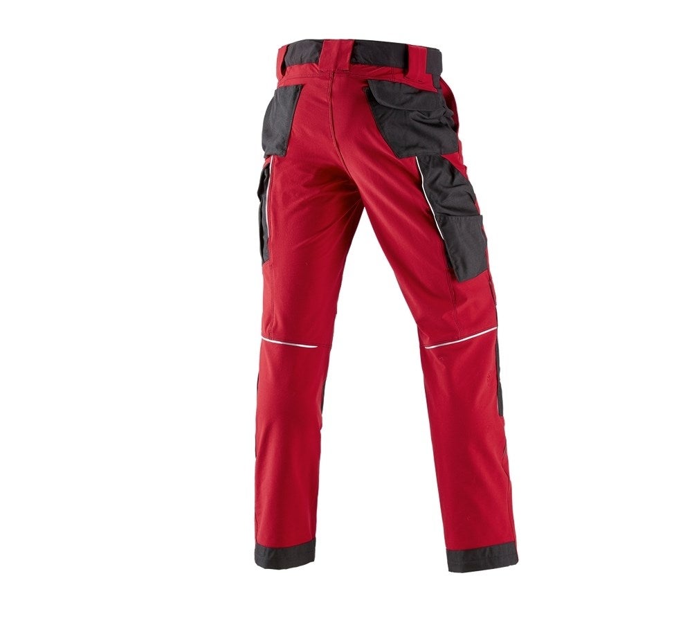 Secondary image Functional trousers e.s.dynashield fiery red/black