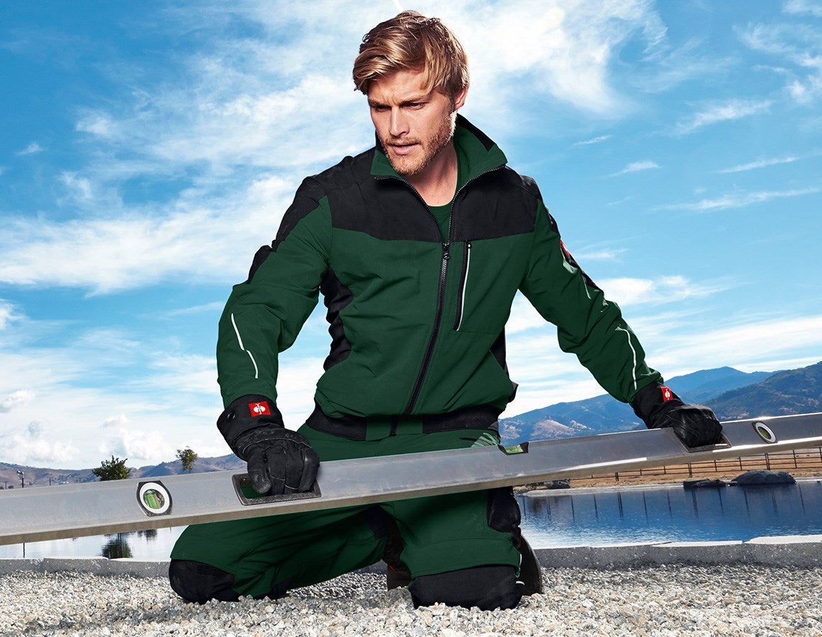 Additional image 1 Functional jacket e.s.dynashield green/black