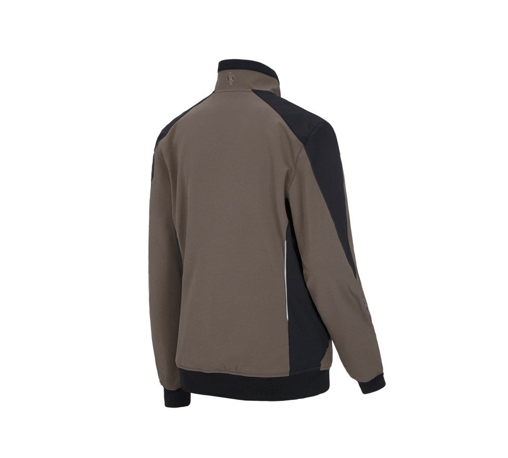 Secondary image Functional jacket e.s.dynashield, ladies' stone/black