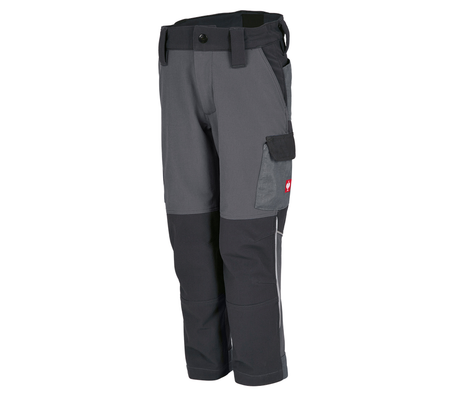 Primary image Funct. cargo trousers e.s.dynashield, children's cement/graphite